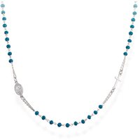 Collana Amen Donna Rosari in Argento Cristallo CROBBL3 - CROBBL3